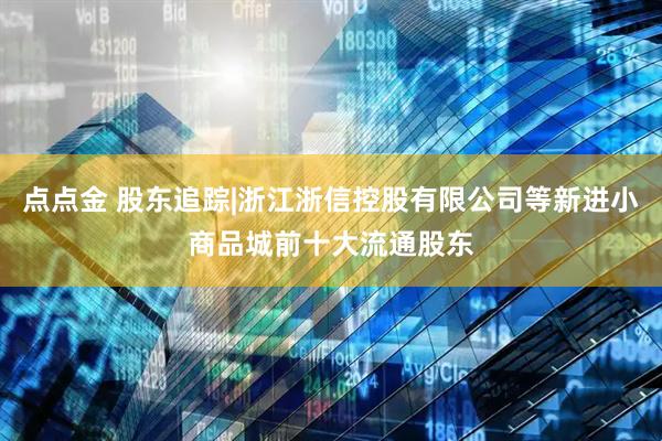 点点金 股东追踪|浙江浙信控股有限公司等新进小商品城前十大流通股东